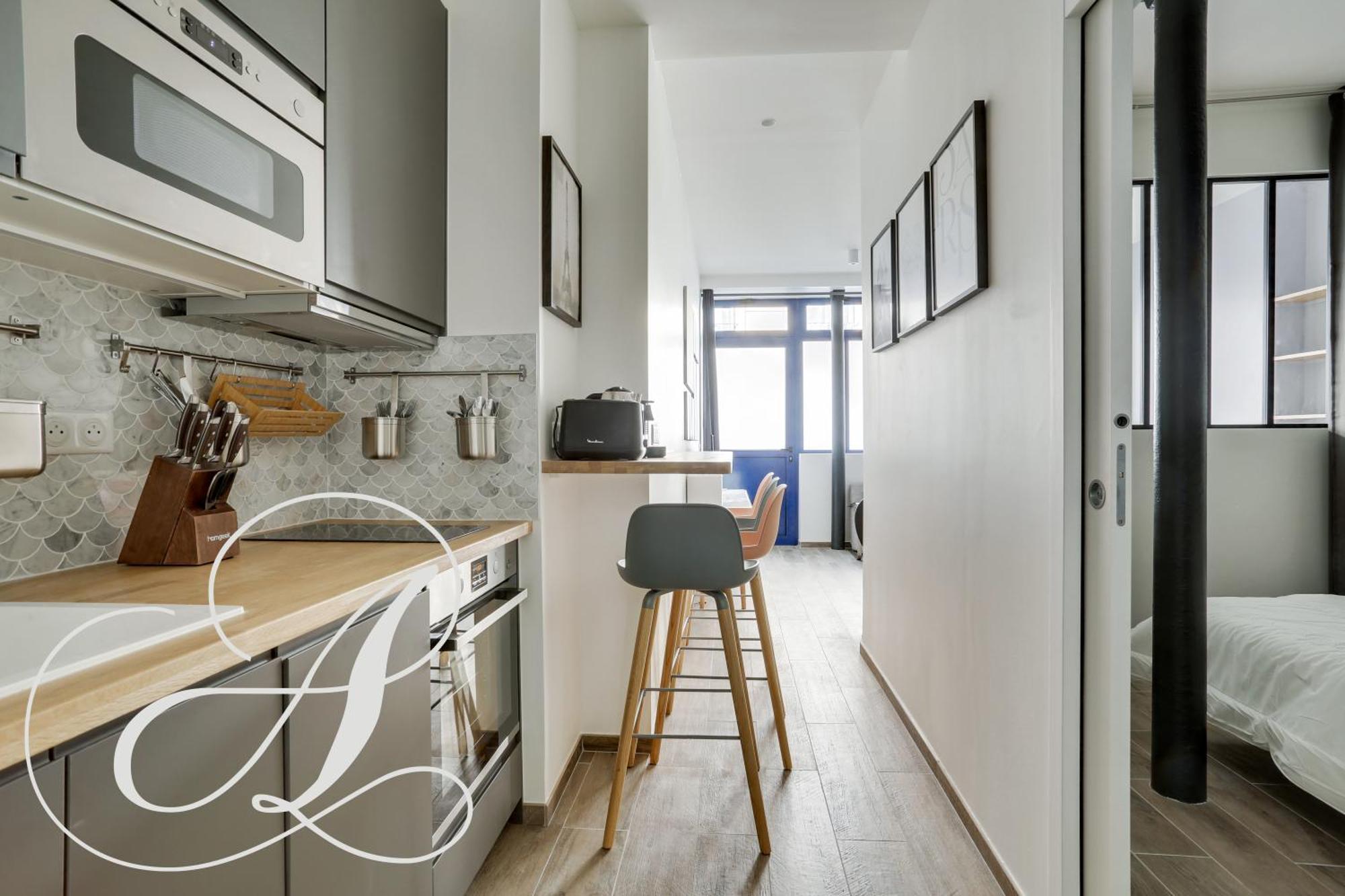 Appartement Cyrano, Moderne 2 14eme Parijs